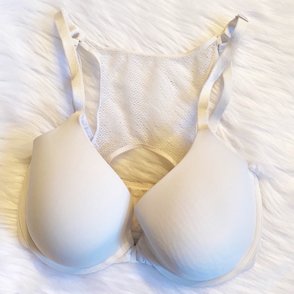 VS T-SHIRT LIGHTLY LINED DEMI BRA RACERBACK